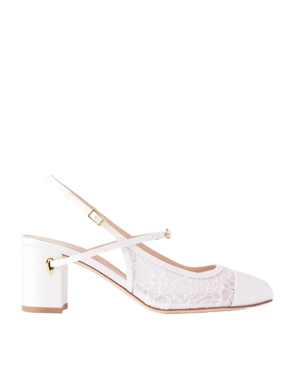 Mattia 65 Satin-trimmed Lace Pumps Mattia 65 Satin-trimmed Lace Pumps