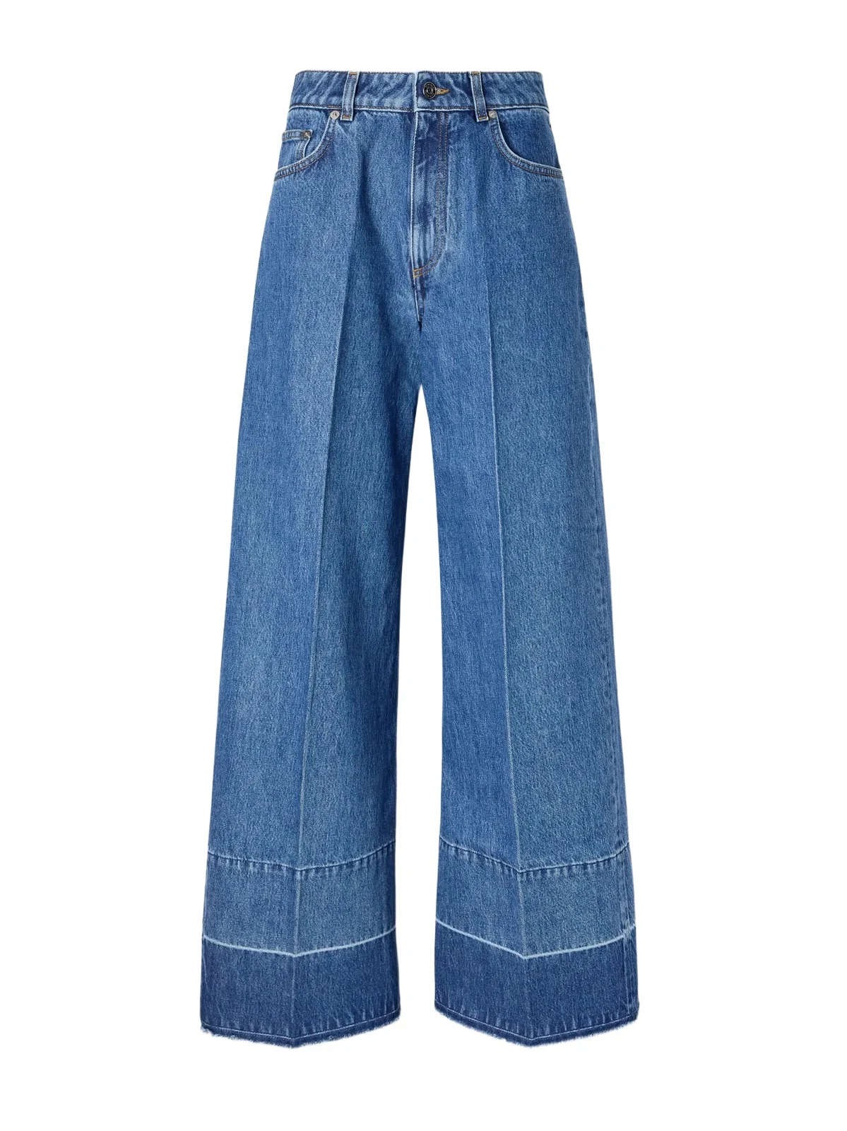 Mid-rise Wide-leg Jeans Mid-rise Wide-leg Jeans