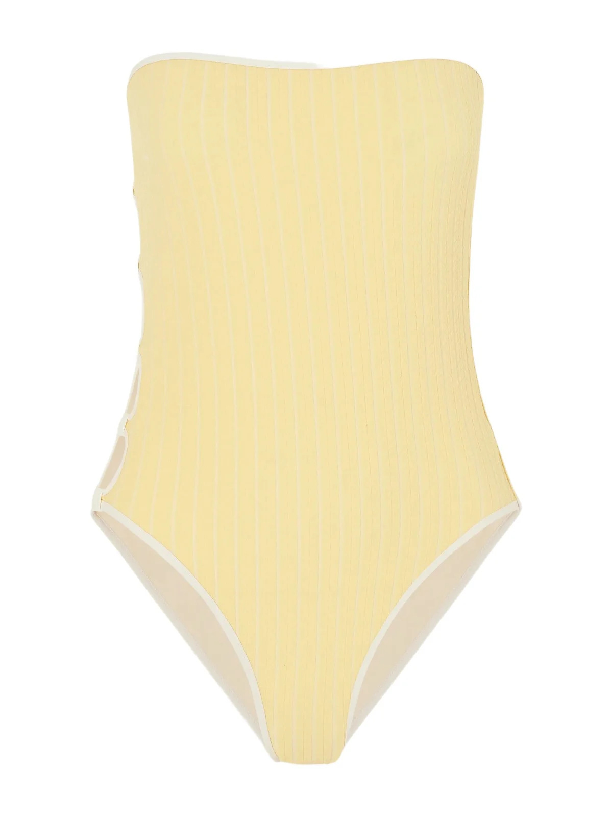 Eres Golden Cut-out Jacquard Swimsuit