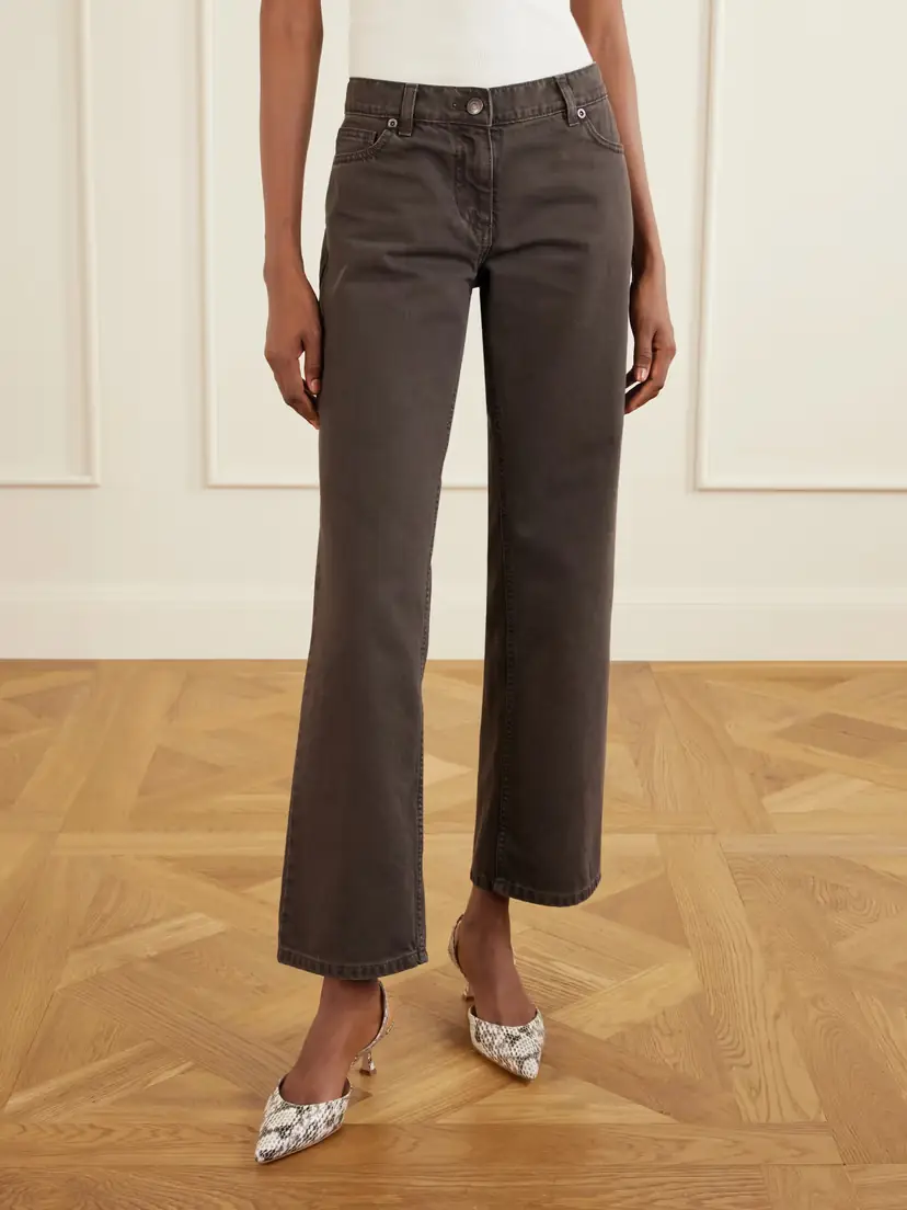 Magda Butrym Mid-rise Straight-leg Jeans | Thumbnail 3 Magda Butrym Mid-rise Straight-leg Jeans | Thumbnail 3