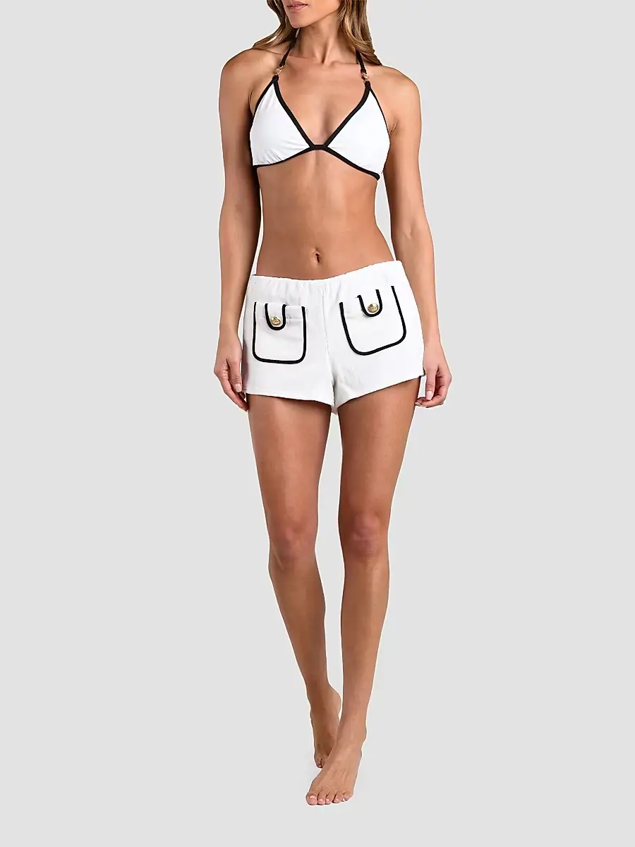 L'Agence Women's Fine Line Amiya Shorts | Thumbnail 2 L'Agence Women's Fine Line Amiya Shorts | Thumbnail 2
