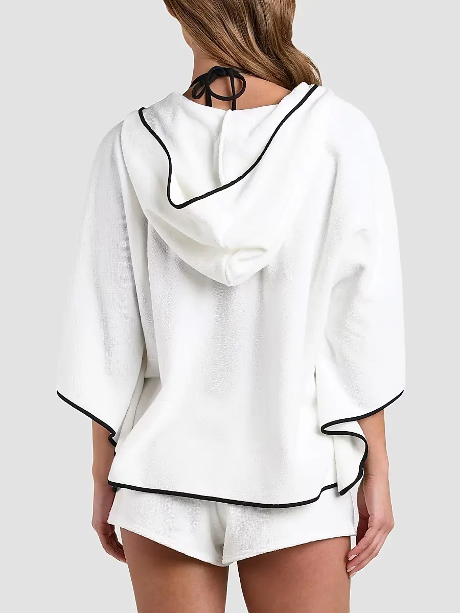 L'Agence Women's Fine Line Demeter Poncho | Thumbnail 3 L'Agence Women's Fine Line Demeter Poncho | Thumbnail 3