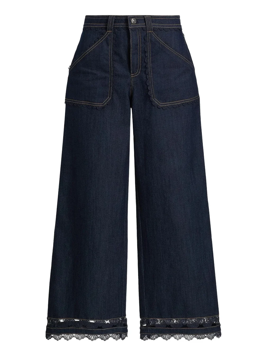 Women's Benji Guipure Lace Jeans Women's Benji Guipure Lace Jeans