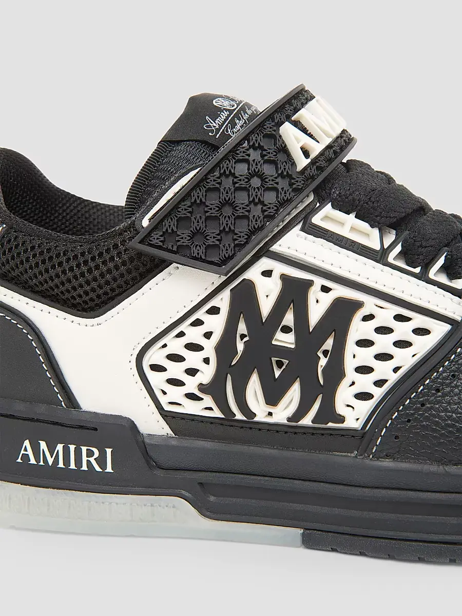 AMIRI Men's Skyline Logo Leather Sneakers | Thumbnail 3 AMIRI Men's Skyline Logo Leather Sneakers | Thumbnail 3