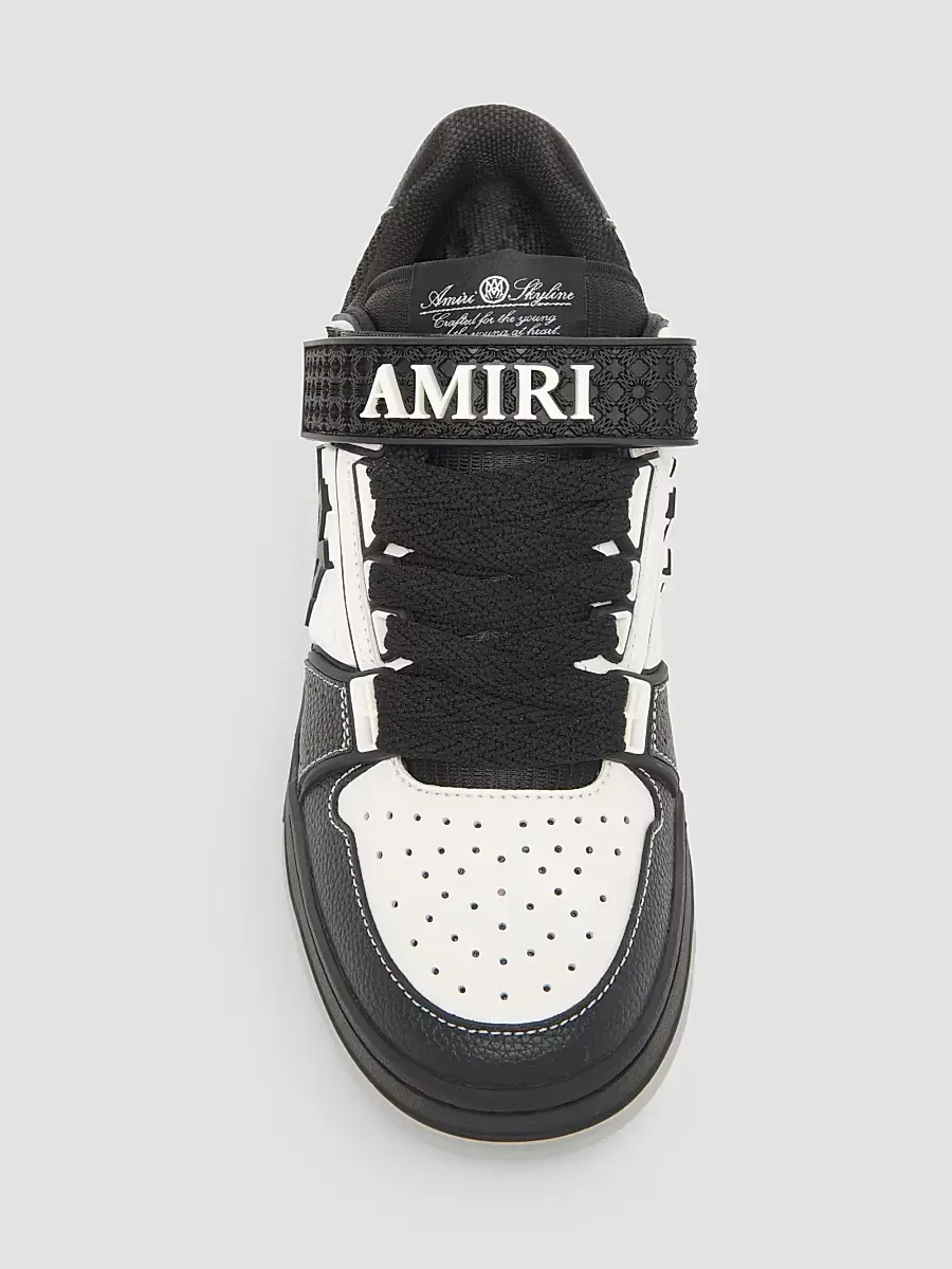 AMIRI Men's Skyline Logo Leather Sneakers | Thumbnail 4 AMIRI Men's Skyline Logo Leather Sneakers | Thumbnail 4