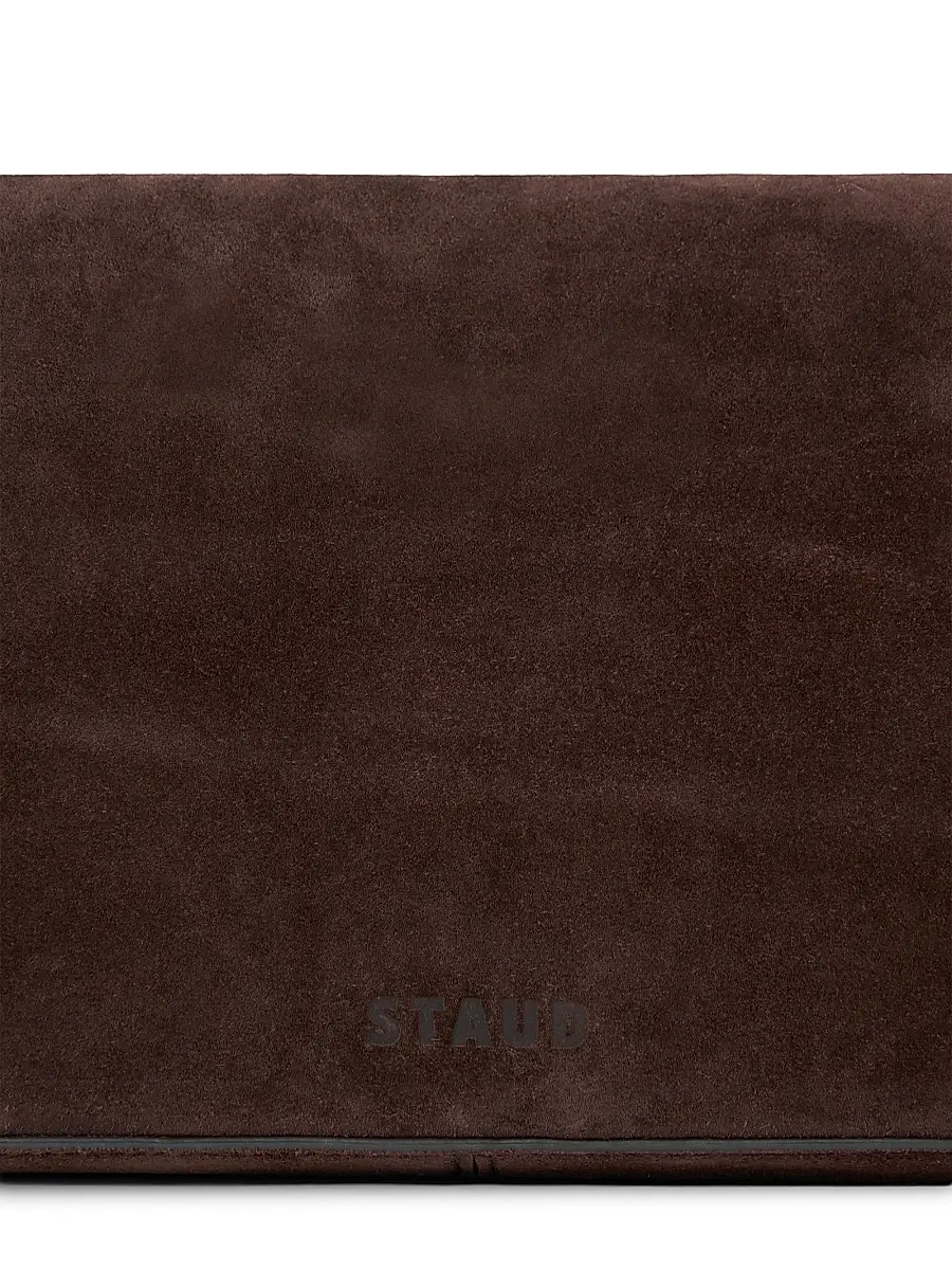 Staud Women's Harlow Suede Shoulder Bag | Thumbnail 4 Staud Women's Harlow Suede Shoulder Bag | Thumbnail 4