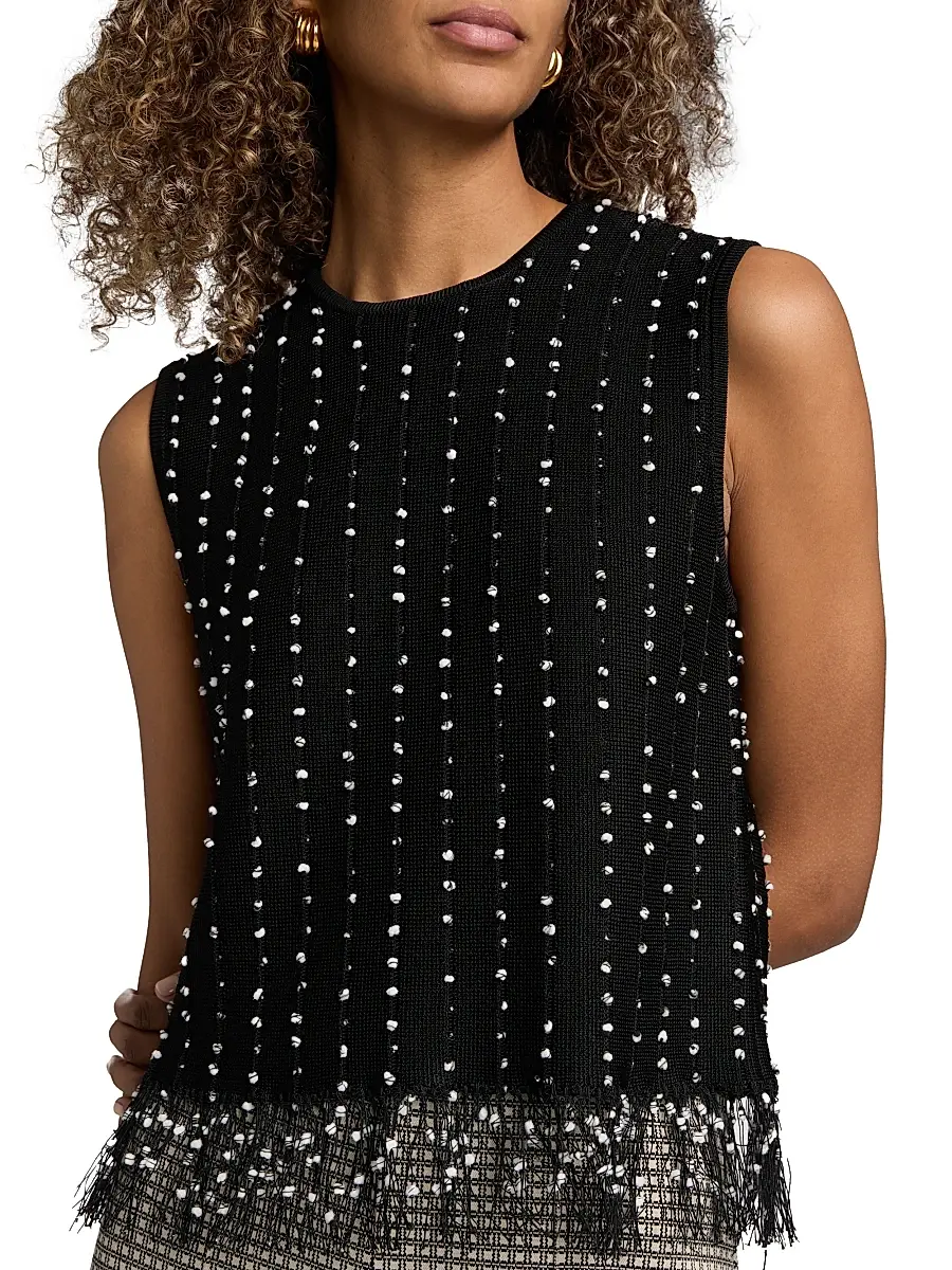 rag & bone Women's James Crochet Fringe Tank | Thumbnail 6 rag & bone Women's James Crochet Fringe Tank | Thumbnail 6