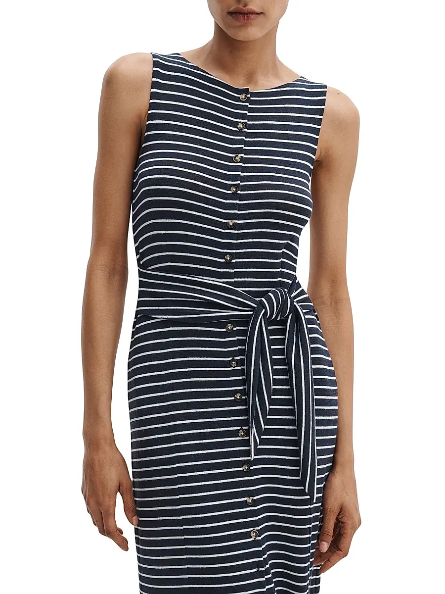 rag & bone Women's The Knit Tie-Waist Striped Maxi Dress | Thumbnail 7 rag & bone Women's The Knit Tie-Waist Striped Maxi Dress | Thumbnail 7