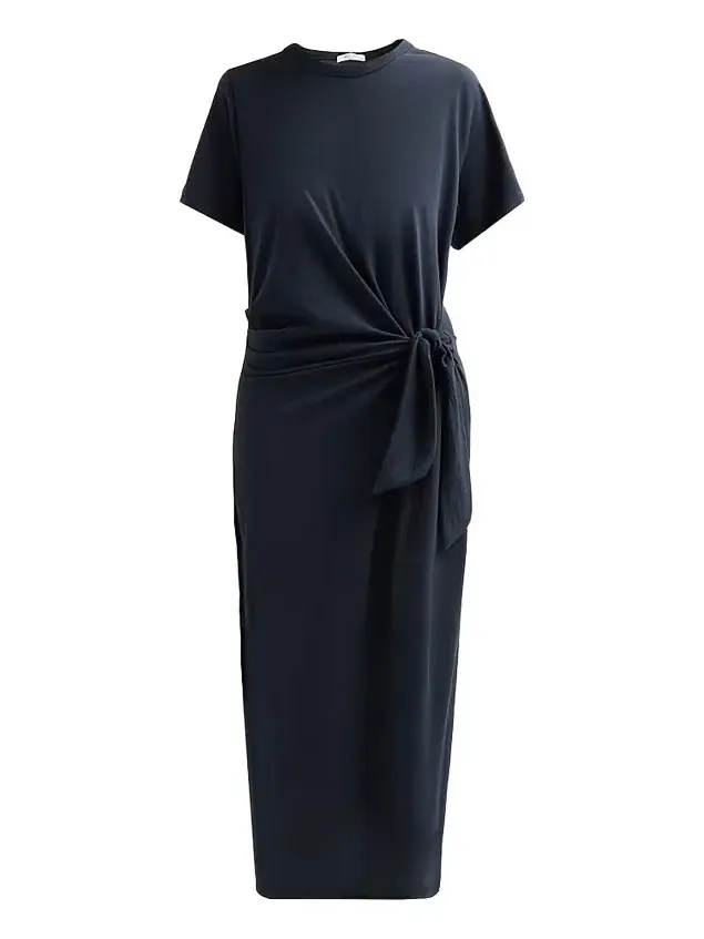 rag & bone Women's The Slub Cotton Midi T-Shirt Dress