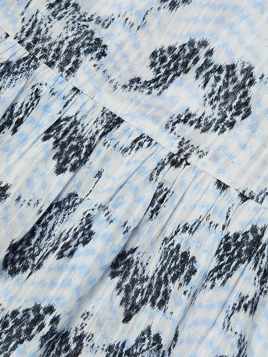 Ulla Johnson Women's Olina Printed Cotton A-Line Maxi Skirt | Thumbnail 7 Ulla Johnson Women's Olina Printed Cotton A-Line Maxi Skirt | Thumbnail 7