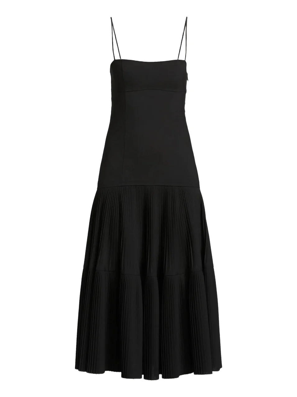 Women's Matilda Pleated Wool-Blend Midi-Dress