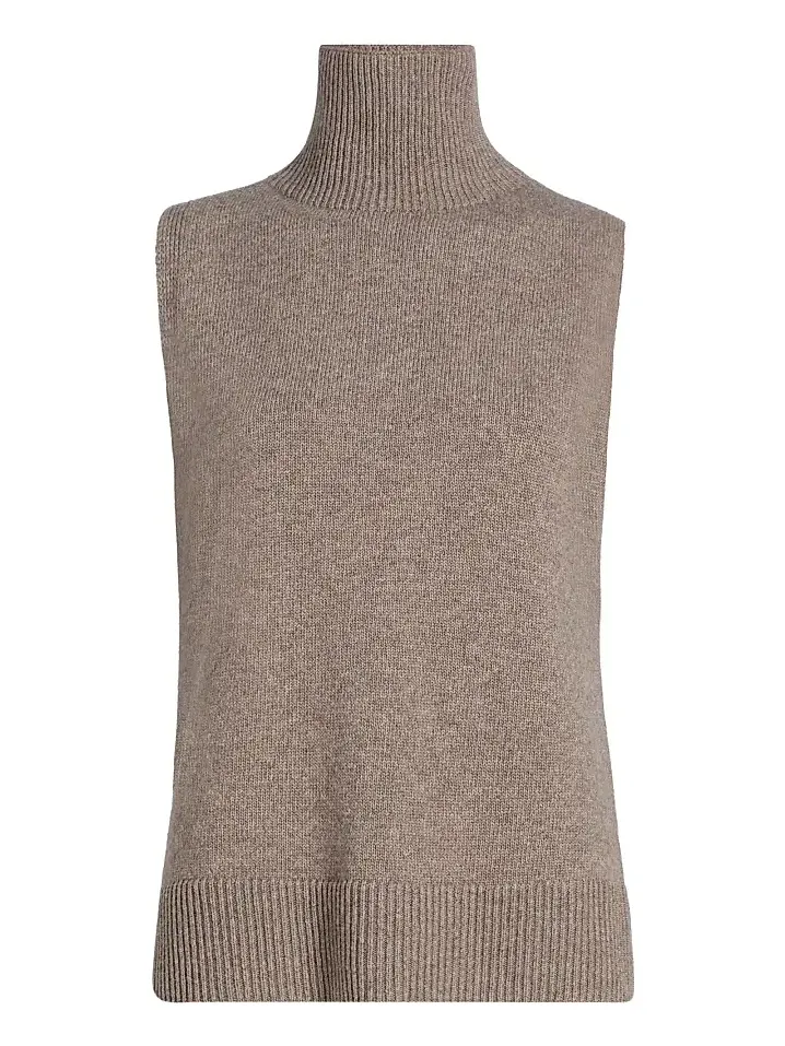Women's The Bruno Sleeveless Wool-Cashmere Vest Women's The Bruno Sleeveless Wool-Cashmere Vest