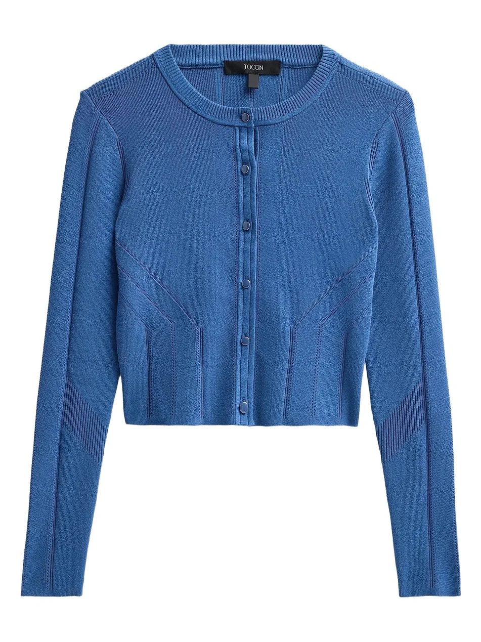 Women's Vicki Crop Fitted Cardigan