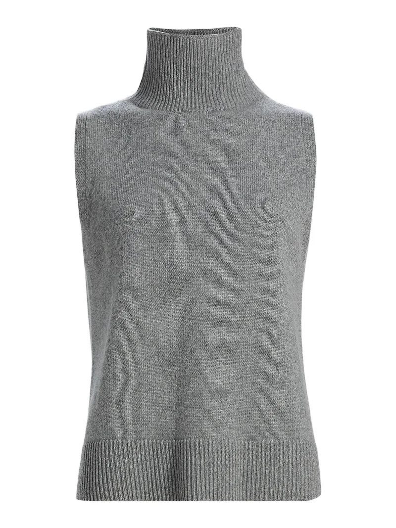 Brandon Maxwell Women's The Bruno Sleeveless Wool-Cashmere Vest