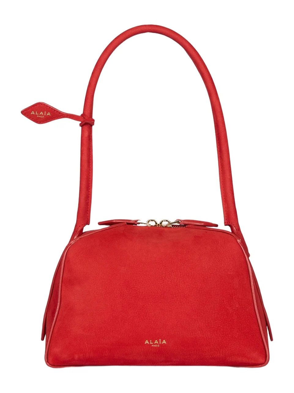 Women's Le Bouledogue Small Nubuck Bowling Bag Women's Le Bouledogue Small Nubuck Bowling Bag