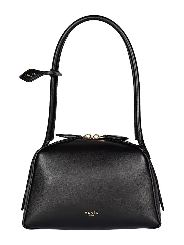 Women's Le Bouledogue Small Leather Shoulder Bag Women's Le Bouledogue Small Leather Shoulder Bag