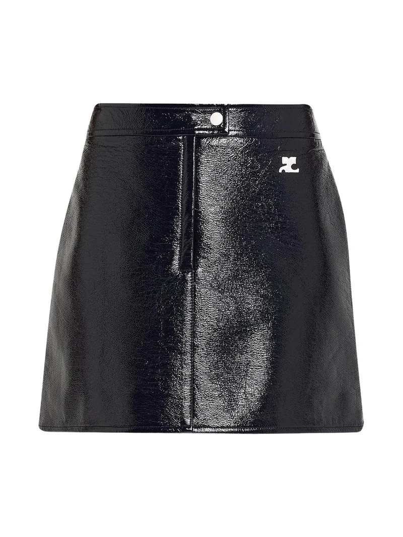 Women's Reedition Vinyl A-Line Miniskirt Women's Reedition Vinyl A-Line Miniskirt