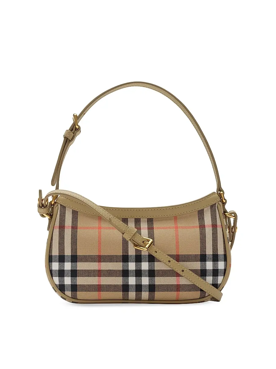 Burberry Girl's Girl's Check Shoulder Bag | Thumbnail 3 Burberry Girl's Girl's Check Shoulder Bag | Thumbnail 3