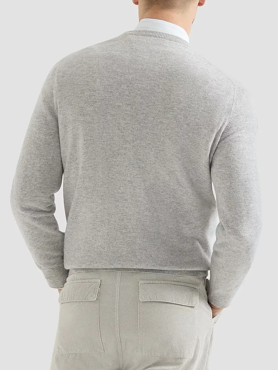 Brunello Cucinelli Men's Cashmere Sweater | Thumbnail 3