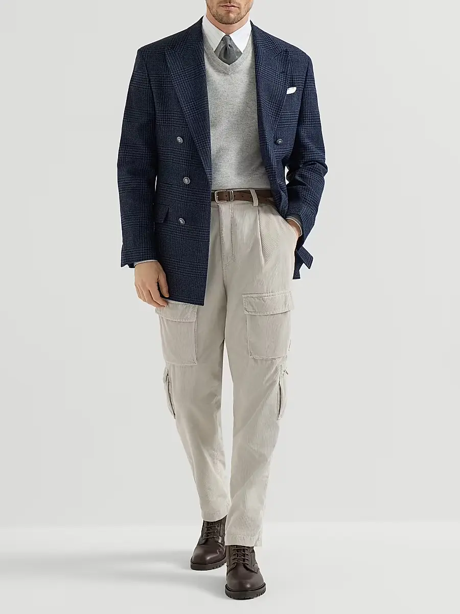 Brunello Cucinelli Men's Cashmere Sweater | Thumbnail 6