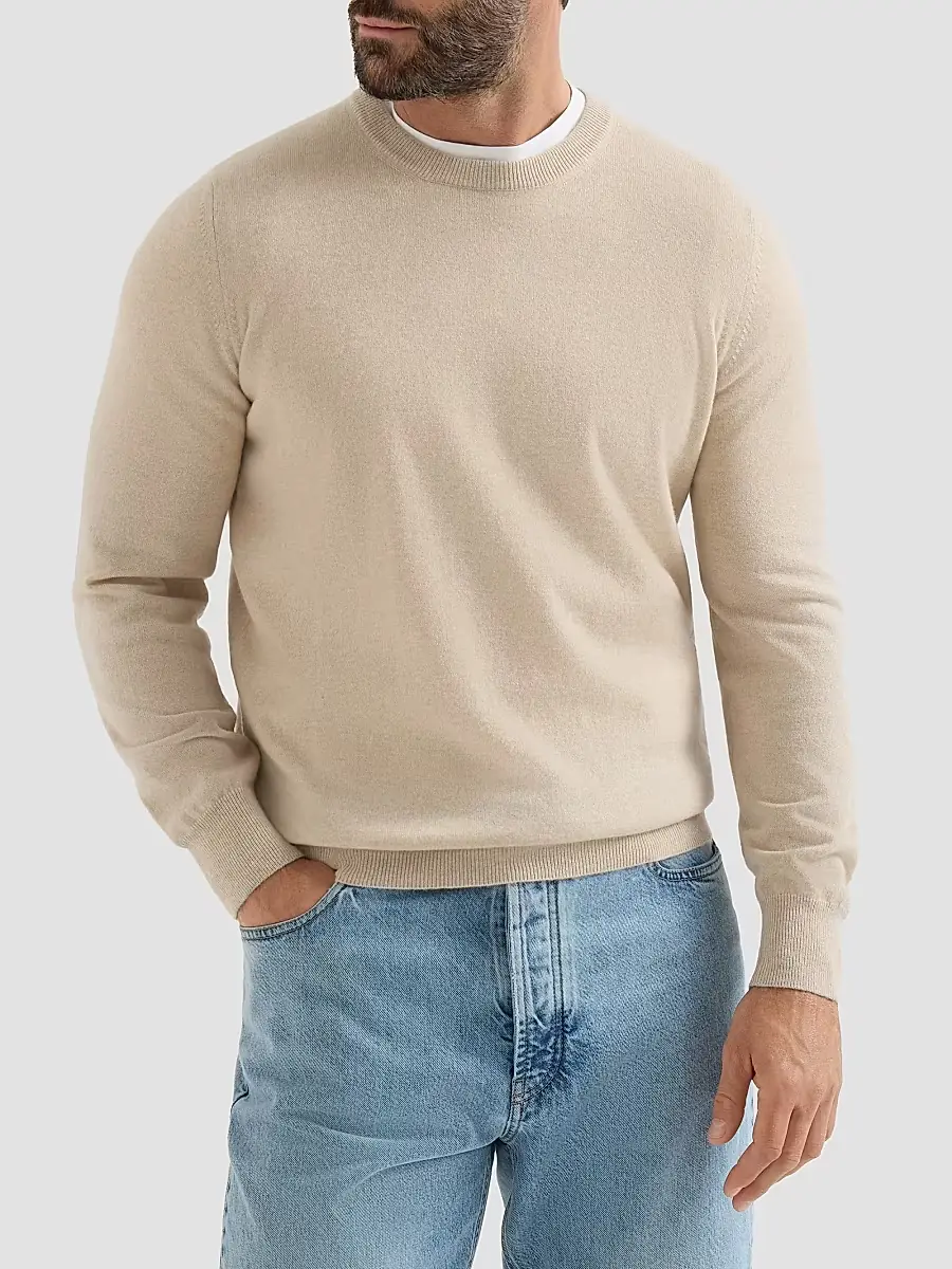 Brunello Cucinelli Men's Cashmere Sweater | Thumbnail 3 Brunello Cucinelli Men's Cashmere Sweater | Thumbnail 3
