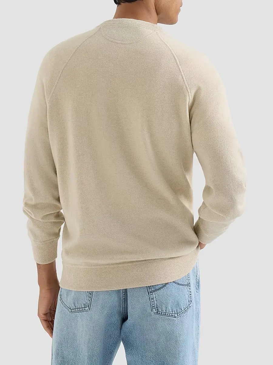 Brunello Cucinelli Men's Cashmere Sweatshirt-Style Sweater | Thumbnail 4 Brunello Cucinelli Men's Cashmere Sweatshirt-Style Sweater | Thumbnail 4