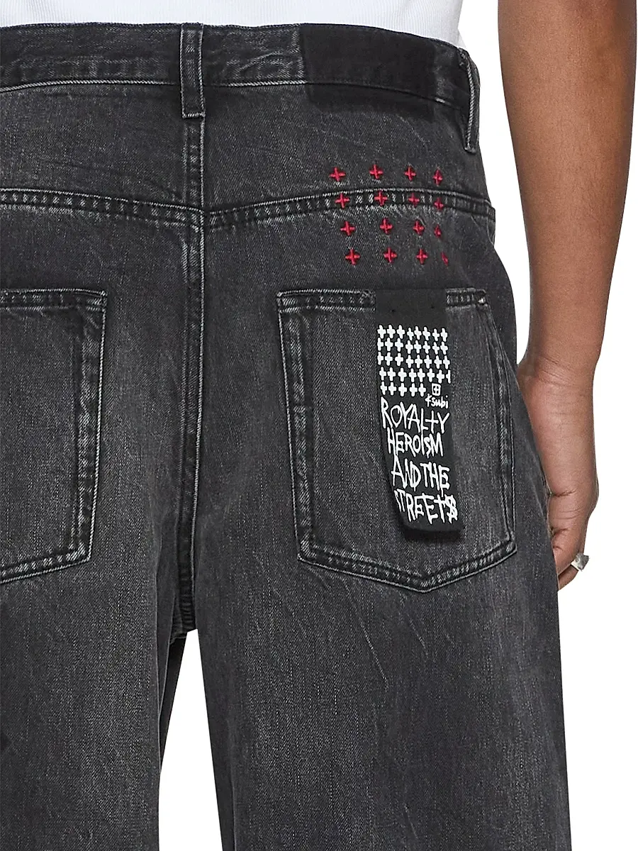 Ksubi Men's Maxx Blakk Metal Kraftwerk Exaggerated Jeans | Thumbnail 5 Ksubi Men's Maxx Blakk Metal Kraftwerk Exaggerated Jeans | Thumbnail 5