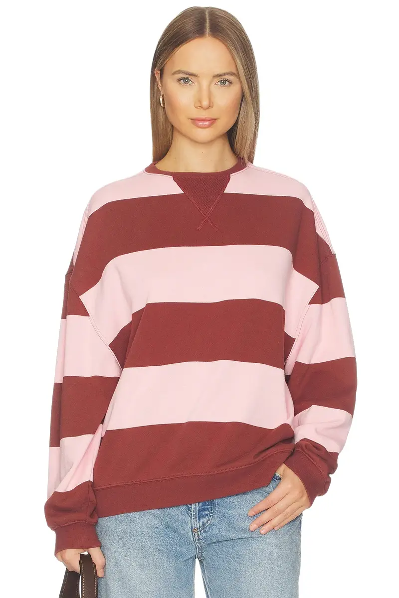Classic Stripe Crew Wide Classic Stripe Crew Wide