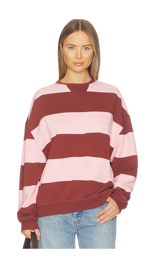 Free People Classic Stripe Crew Wide | Image 1 Free People Classic Stripe Crew Wide | Image 1