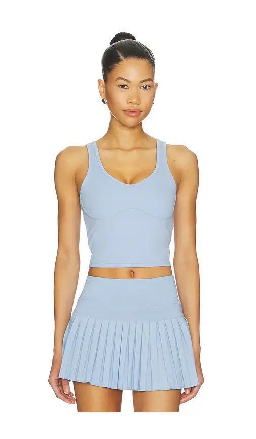 Gold Hinge Lined Mid-length Bra Top | Image 1 Gold Hinge Lined Mid-length Bra Top | Image 1