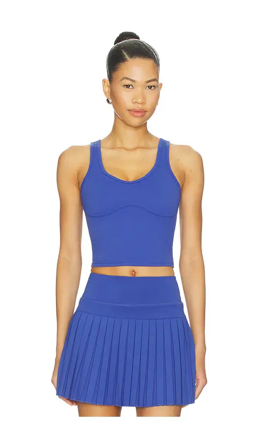 Gold Hinge Lined Mid-length Bra Top | Image 1 Gold Hinge Lined Mid-length Bra Top | Image 1