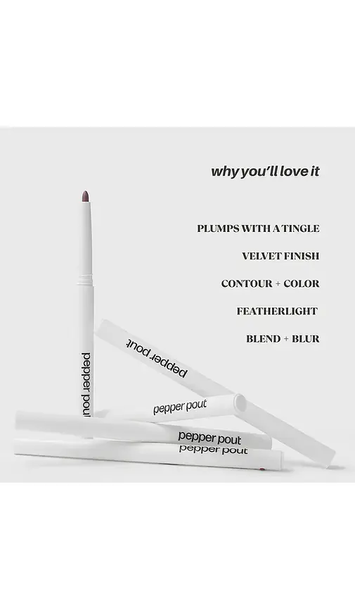 Pepper Pout Hot Take Plumping Lip Liner | Thumbnail 7 Pepper Pout Hot Take Plumping Lip Liner | Thumbnail 7