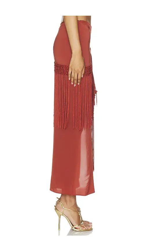 LOBA Saman Wrap Maxi Skirt | Thumbnail 2