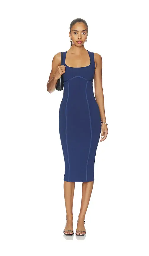 Fleur du Mal Organic Cotton Scoop Neck Dress | Image 1 Fleur du Mal Organic Cotton Scoop Neck Dress | Image 1