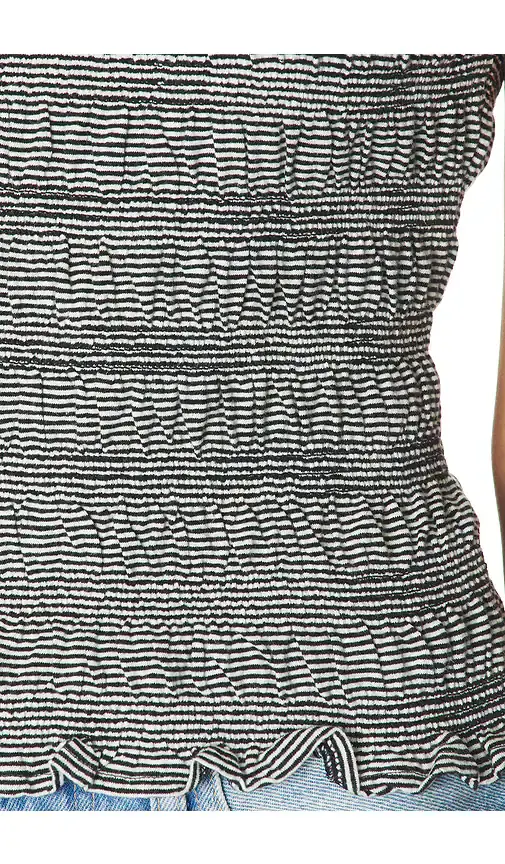 Madewell Smocked Boatneck Tank | Thumbnail 5