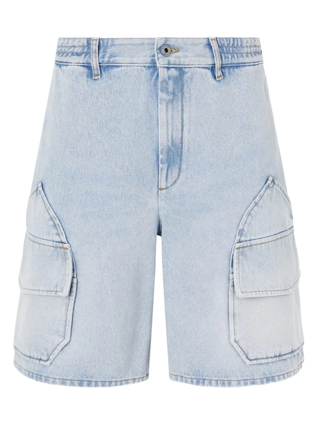 Paula's Ibiza Straight-Leg Denim Cargo Shorts - Men Paula's Ibiza Straight-Leg Denim Cargo Shorts - Men