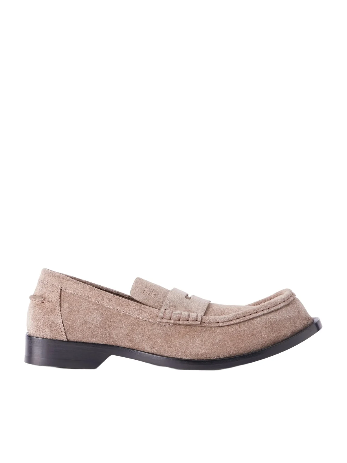 Bobine Logo-Debossed Suede Loafers - Men Bobine Logo-Debossed Suede Loafers - Men
