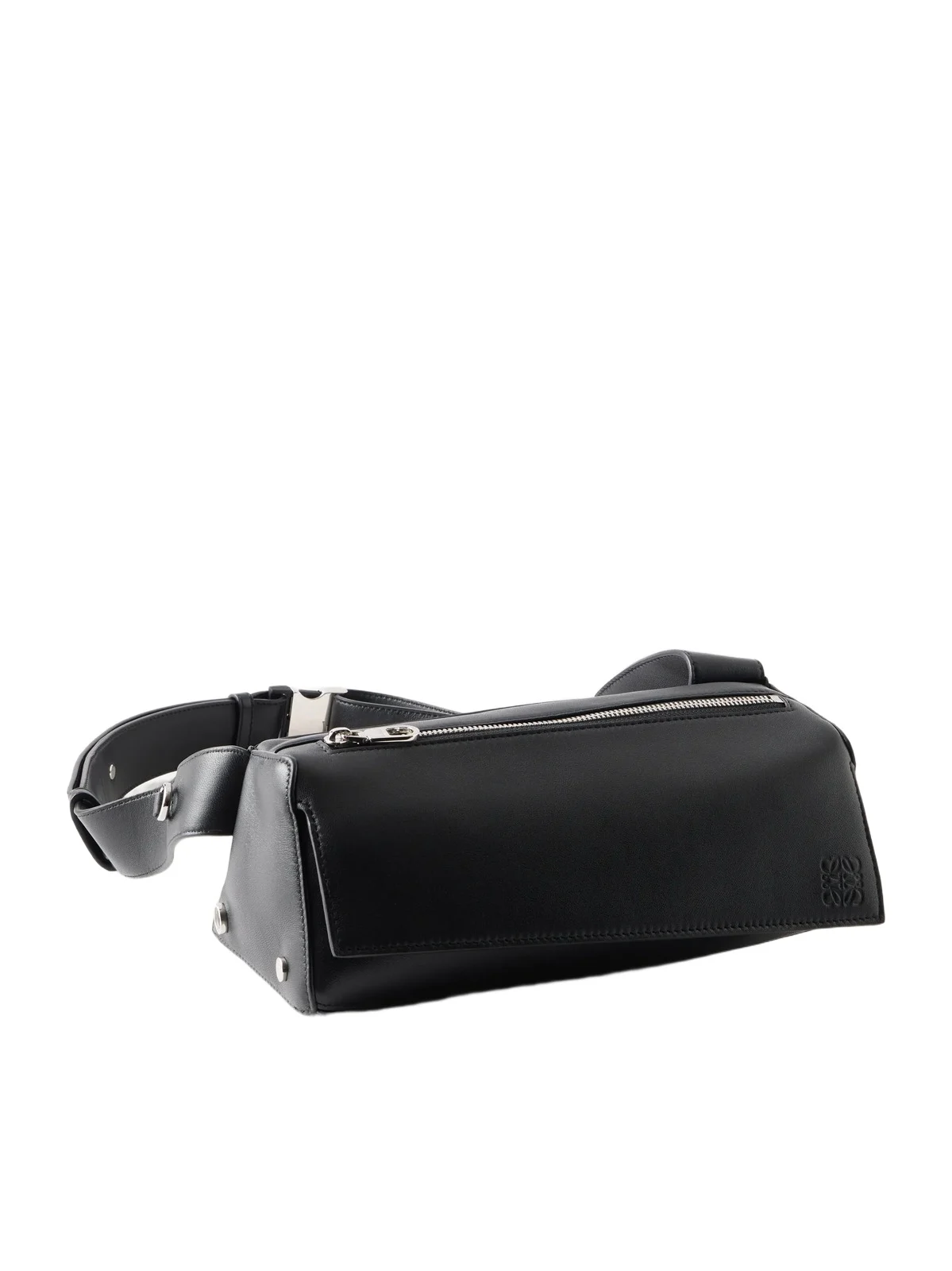 Puzzle Featherlight Sling Leather Belt Bag - Men