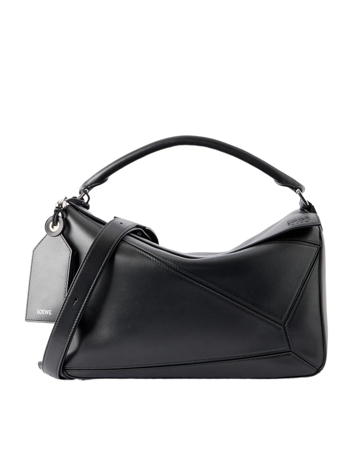Puzzle Featherlight Large Leather Messenger Bag - Men