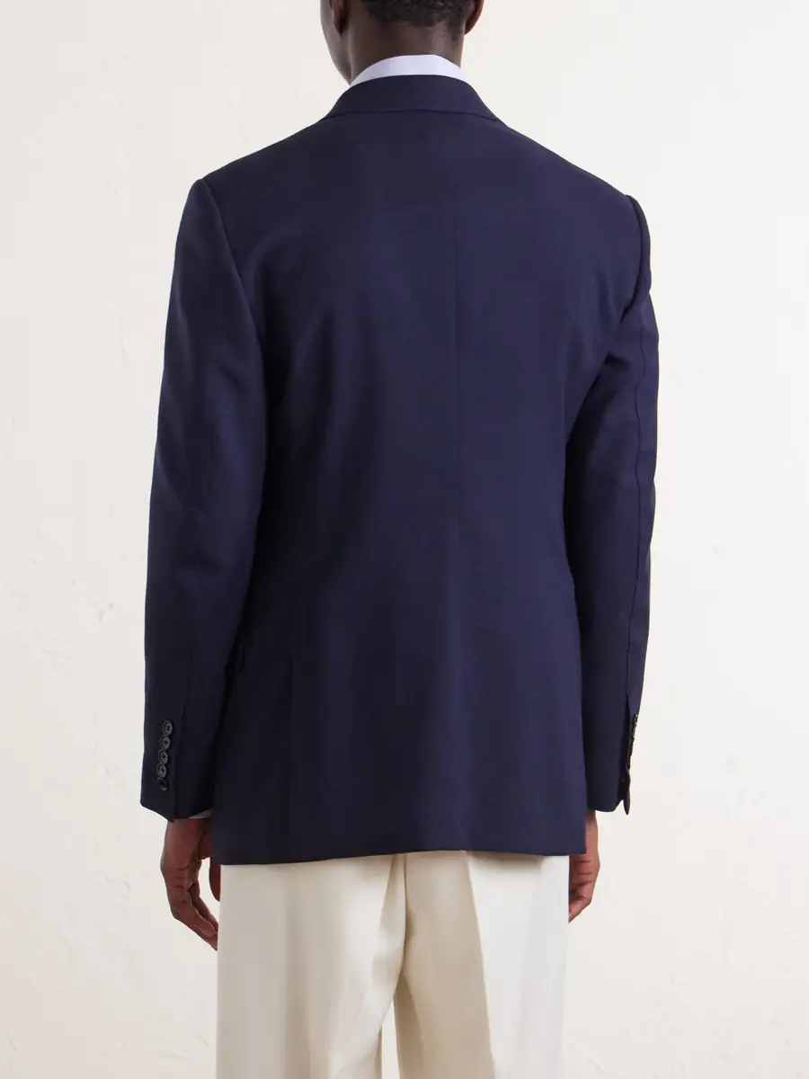 Tom Ford Atticus Double-Breasted Wool and Mohair-Blend Blazer - Men | Thumbnail 4 Tom Ford Atticus Double-Breasted Wool and Mohair-Blend Blazer - Men | Thumbnail 4