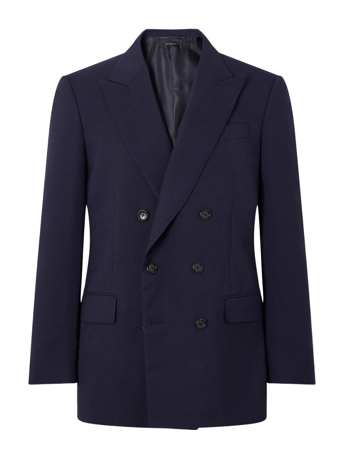 Atticus Double-Breasted Wool and Mohair-Blend Blazer - Men Atticus Double-Breasted Wool and Mohair-Blend Blazer - Men