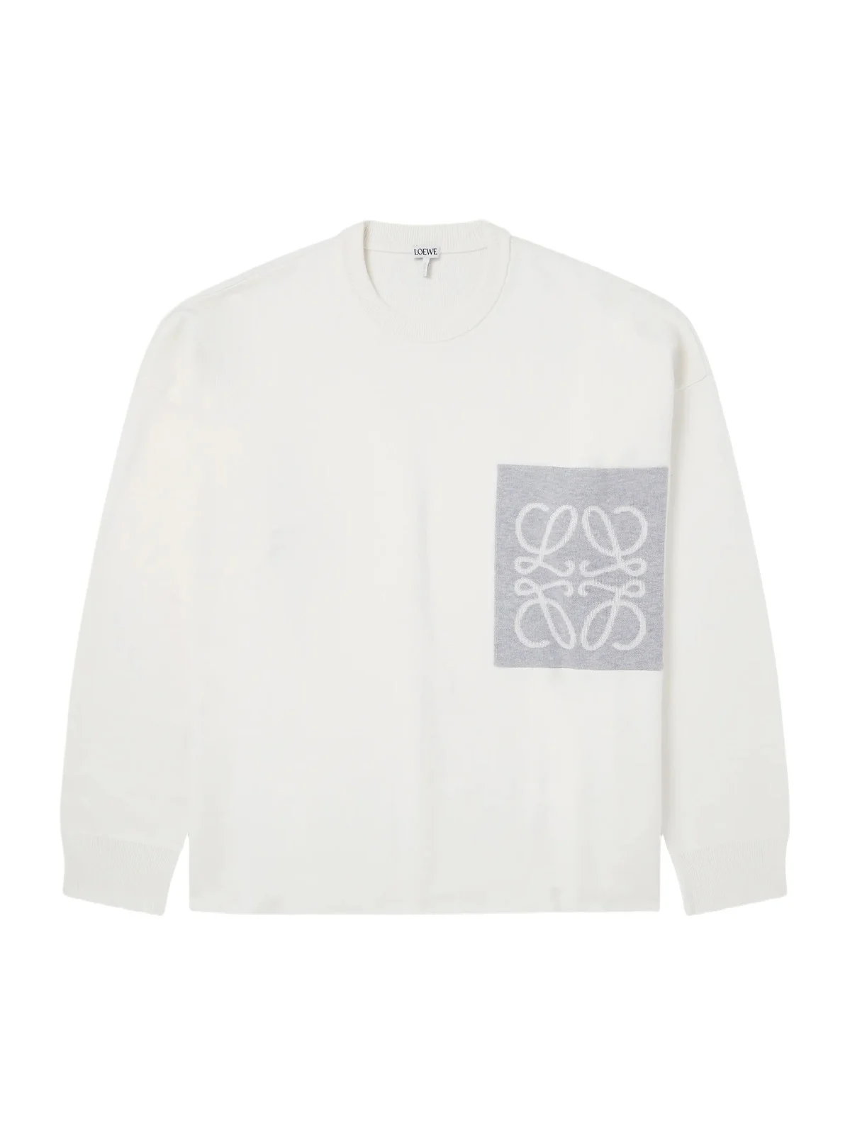 Loewe Anagram-Intarsia Knitted Sweater - Men