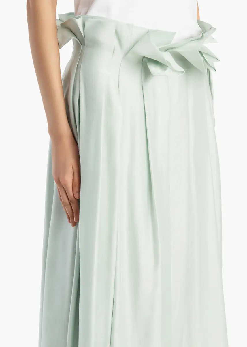 Khaite Astrid Skirt In Ice Green | Thumbnail 5 Khaite Astrid Skirt In Ice Green | Thumbnail 5