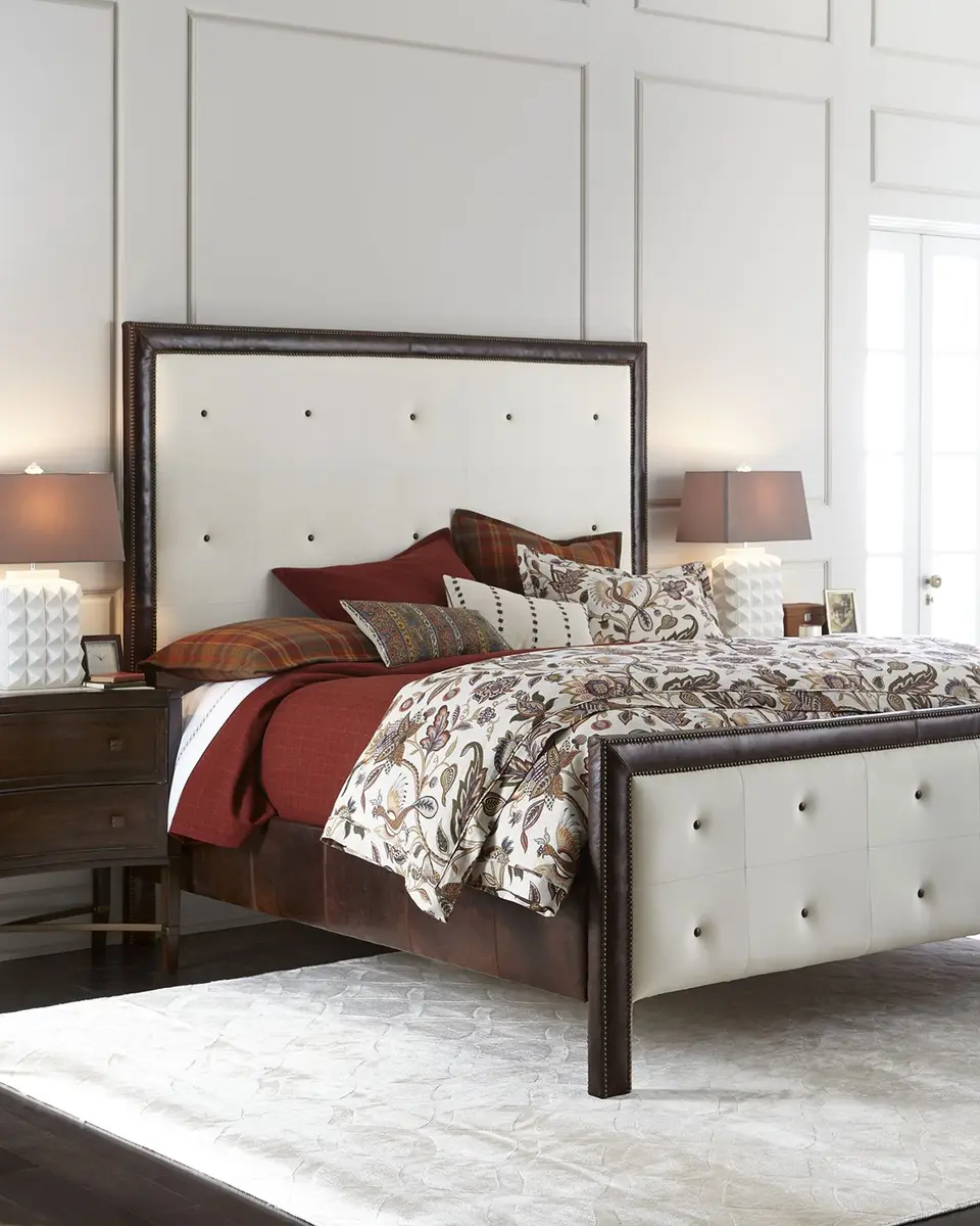 Old Hickory Tannery Garth Tufted Queen Bed | Thumbnail 2 Old Hickory Tannery Garth Tufted Queen Bed | Thumbnail 2