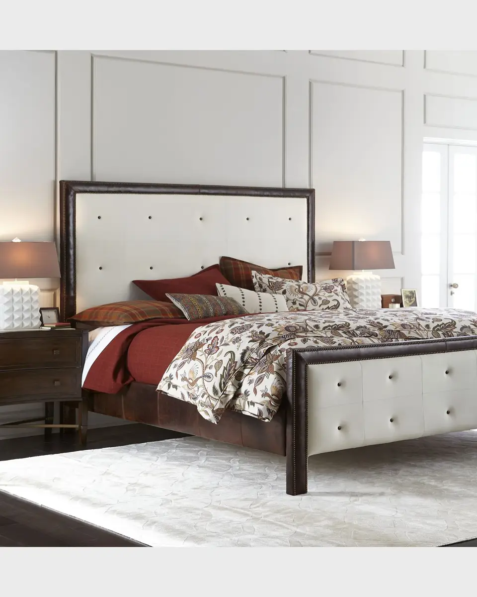 Old Hickory Tannery Garth Tufted King Bed | Thumbnail 3