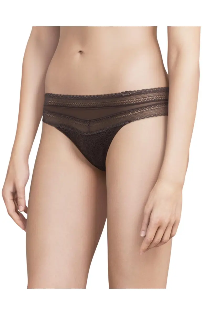 Chantelle Festivite Lace Brazilian Bikini Briefs | Thumbnail 5