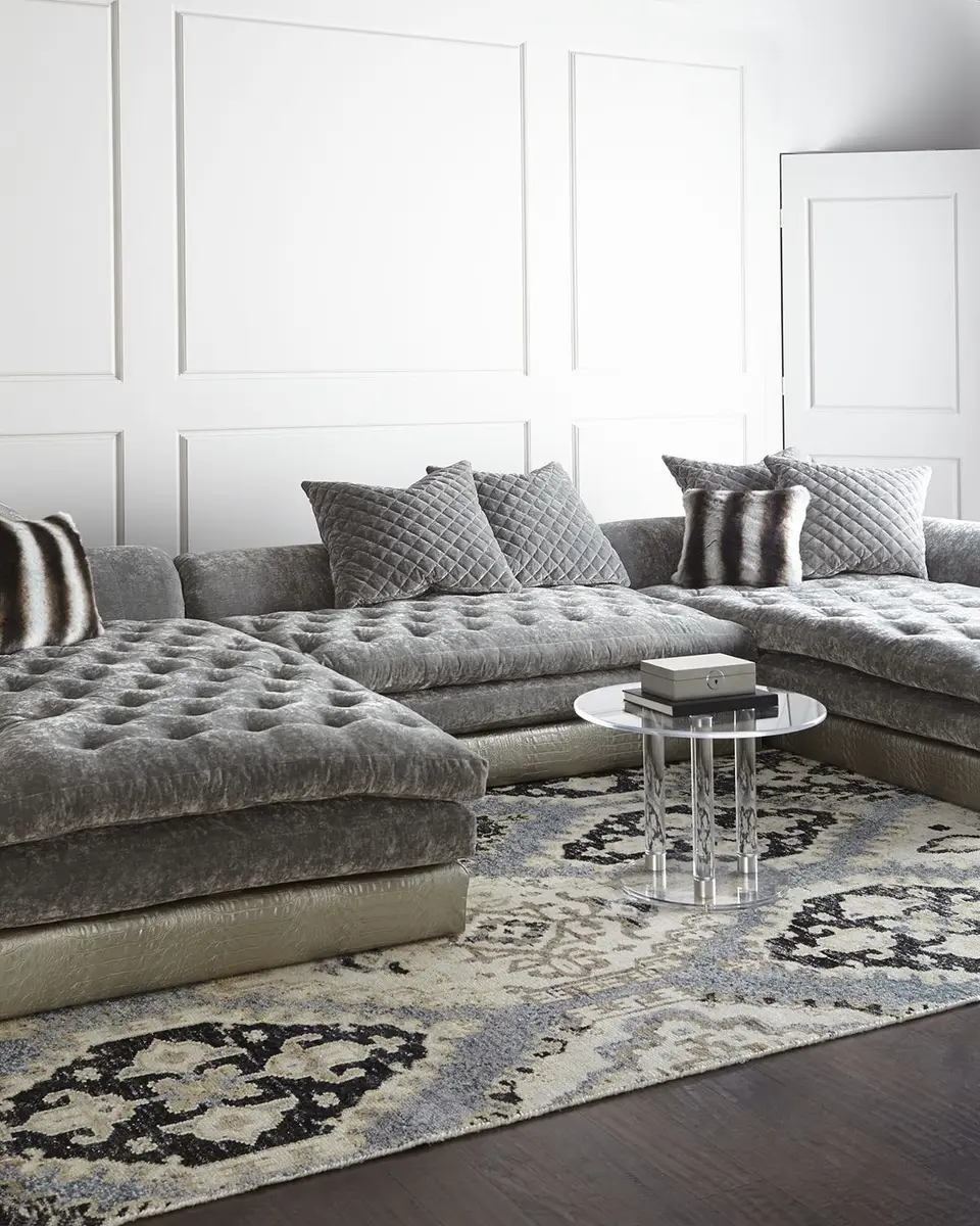 Old Hickory Tannery Galvin Three-Piece Sectional Sofa 170" | Thumbnail 3 Old Hickory Tannery Galvin Three-Piece Sectional Sofa 170" | Thumbnail 3