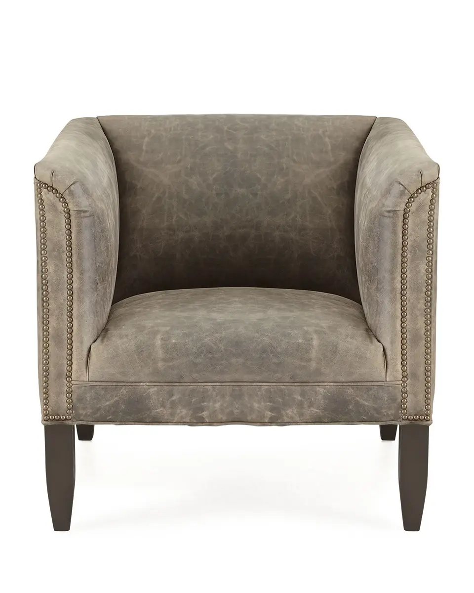 Old Hickory Tannery Elin Leather Chair | Thumbnail 2