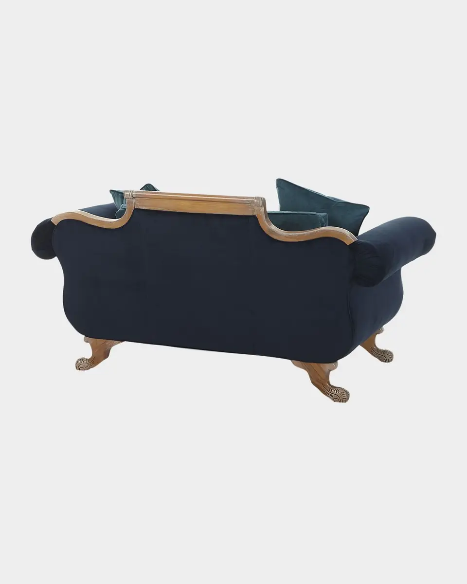 Old Hickory Tannery Ambrey Duncan Settee 68" | Thumbnail 3