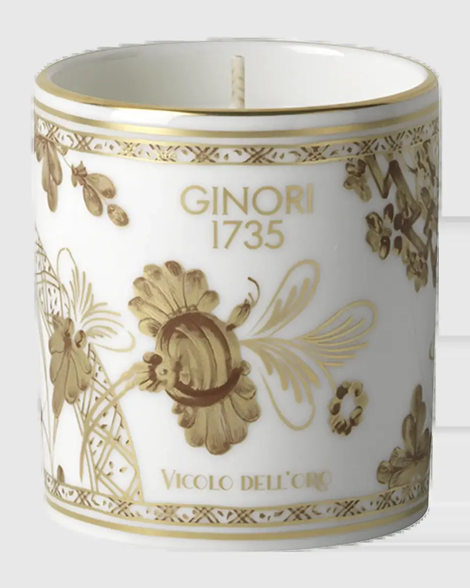 GINORI 1735 Oriente Italiano Aurum Vicolo dell 'Oro Candle, 250g | Thumbnail 2